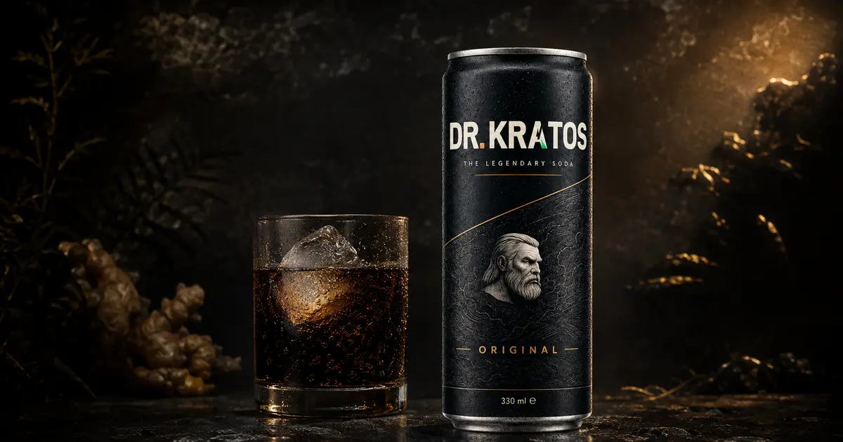 DR KRATOS ORIGINAL. The charcoal can. Everything the law requires is on the back.