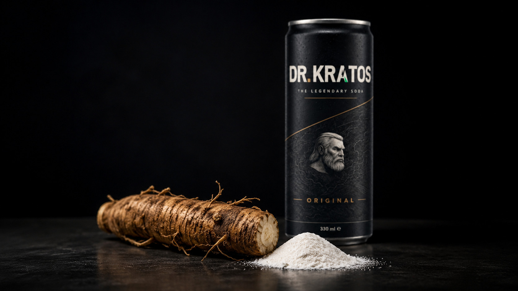 Chicory root, and the can it ends up in.